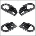 Gxywady 1 Pair Front Tow Hooks Black With Hardware Replacement For F-150 2009-2021