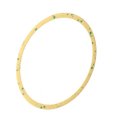 Pontiac Bonneville 1991-2005 Input Shaft Seal Glass Reinforced Tfe Yellow 2 769 Millimeters 0 11 Inches Thickness 45 816 1 8 