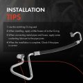 A-premium A C Discharge Line Hose Assembly Compatible With Honda Civic Hybrid 2006-2010 Ex-l 2009 Hybrid-l 2009-21 1 3l 1 8l