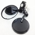 Motorcycle New 1 Inch Bar End Round Mirrors Compatible With Honda Kawasaki Suzuki Yamaha Ducati Black By Smt-moto