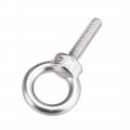 Uxcell Lifting Eye Bolt M6 X 25mm Male Thread 304 Stainless Steel For Hanging Pack Of 5