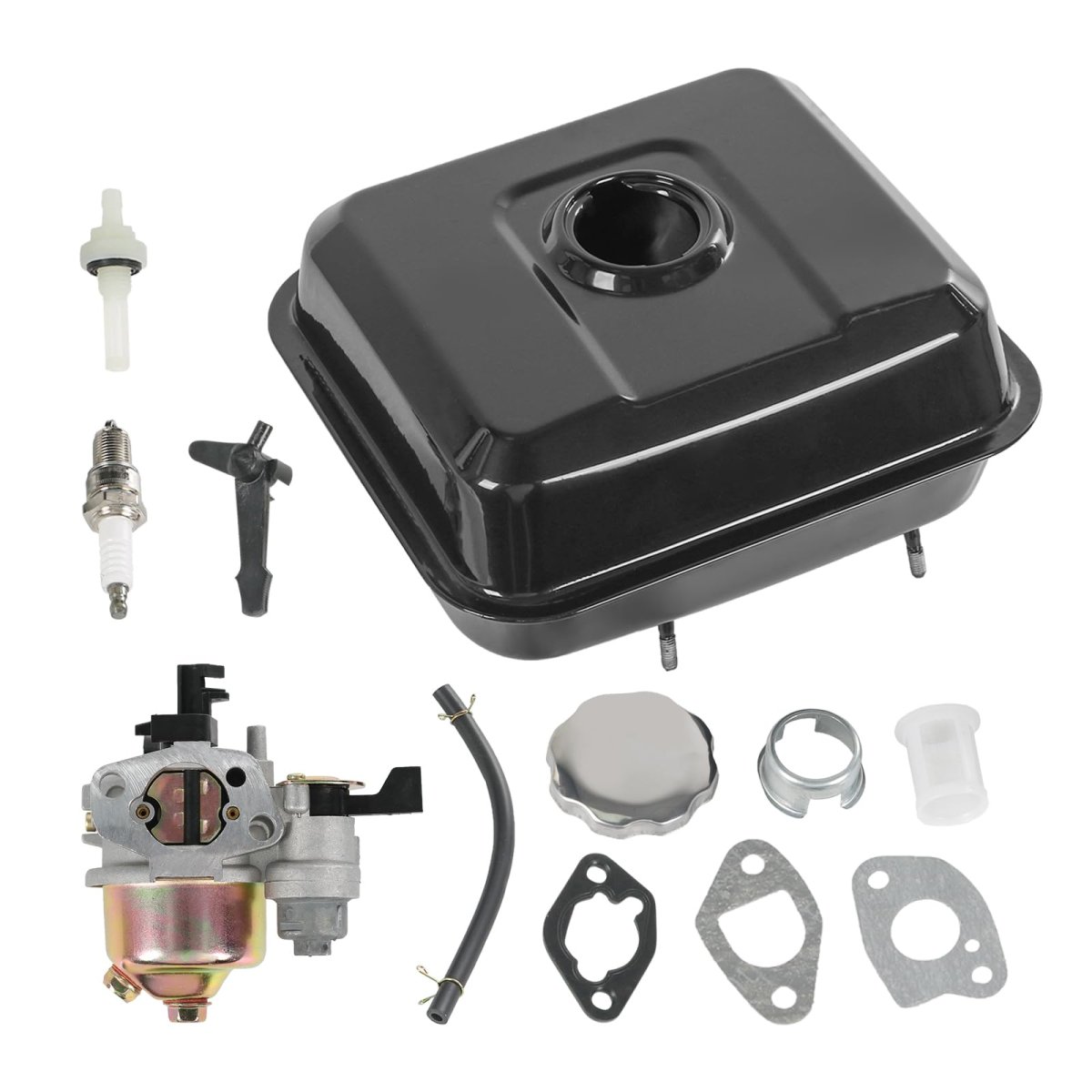 Gas Fuel Tank And Carburetor Kit For Predator 212cc 196cc 6 5hp Honda Gx160 Gx200 Coleman Ct200u Bt200x Kt196 Baja Warrior