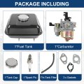 Gas Fuel Tank And Carburetor Kit For Predator 212cc 196cc 6 5hp Honda Gx160 Gx200 Coleman Ct200u Bt200x Kt196 Baja Warrior