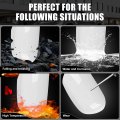 White Left Driver Side Mirror Cover For 2011 2019 Toyota Sienna Without Turn Signal Direct Replace Style Abs Plastic Upk134wl