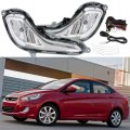 2pcs Replacement For 2012 2013 2014 2015 2016 Accent Fog Lights Bumper 922011r010 Hy2592139 922021r000 Hy2593139 Right Left 