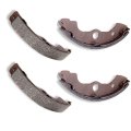 Semi-metallic Asbestos-free Brake Shoes Front Ebc347 Fits For Honda Foreman 400 1997-2000 2002-2003 2 Pairs Pads