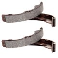 Semi-metallic Asbestos-free Brake Shoes Front Ebc347 Fits For Honda Foreman 400 1997-2000 2002-2003 2 Pairs Pads