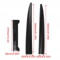Trunk Spoiler Lip Kit Universal Thermal Stability Strong Grip Lightweight Rear And Window Roof For Vehicle