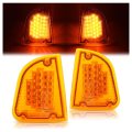 Hecasa Pair 29 Led Turn Signal Lights For 1986-2008 Kenworth T600a K300 T300 T330 T600 Parking Light Side Marker Lamp Driver 