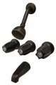 Gerber 87-215 Old Style Shower 3-handle Trim Kit For Oil Rubbed Bronze Finish With 2 5 Head 1-kit By Plumb Usa 