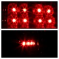 Acanii For 2007-2013 Toyota Tundra Pickup Truck Black Housing Led Tail Lights Brake Lamps Replacement Pair Left Right