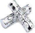 Smt-hole Hollow Shape 1 Hand Grips For Nomad Drifter Vulcan 1600 2000 Chrome Motorcycle B00zzlkpke 