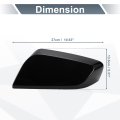 Car Rear View Left Driver Side Mirror Cover Cap Replacement Gloss Black For Chevrolet Impala 2014-2020 Guard Covers Exterior