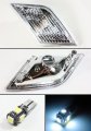 Cuztom Tuning Fits For Mercedes Benz W204 C250 C300 C63 Amg Euro Clear Side Marker Lamp Light Error Free Led Bulb