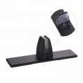 Uxcell Office Desk Partition Support Bracket 2pcs Stand Base Removable Clamp Divider Brackets Screen Clip Holders For 4-9mm