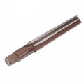 Uxcell Mt2 Morse Taper Reamer H8 Accuracy Alloy Tool Steel 6 Flutes Straight Shank Finish Hand Cutter Milling Conical For Bore
