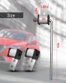 2 Pack Of Universal Heavy Duty Exhaust Hanger Rod Stainless Steel With Rubber Isolator 3 11 Long 90a Bent Hange Bracket