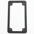 Hongk- Universal Compatible With Suzuki Kawasaki Harley Black License Plate Frame B01c0stcps
