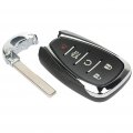 Ocpty Remotes Key Fob For 2016-2019 Chevrolet Cruze Malibu Camaro Adp12513001s 433 Mhz 1 Pcs