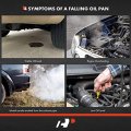 A-premium Engine Oil Pan Sump With Drain Plug Compatible Dodge W150 D150 D250 B150 B250 B1500 B2500 Dakota Ram 1500 2500 Van V6
