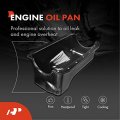 Engine Oil Pan Sump With Drain Plug For Dodge W150 D150 D250 B150 B250 B1500 B2500 Dakota Ram 1500 2500 Van V6 3 9l