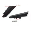 Smt-aluminum Fairing Side Panel Cover Plate For Kawasaki Z900 2017 Matt Black B07b4rmm2k
