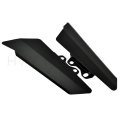 Smt-aluminum Fairing Side Panel Cover Plate For Kawasaki Z900 2017 Matt Black B07b4rmm2k