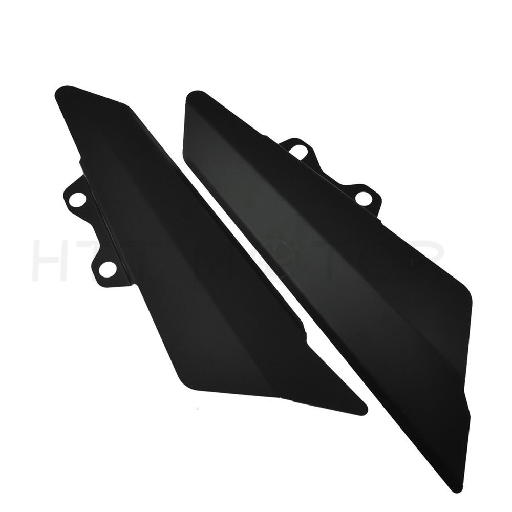 Smt-aluminum Fairing Side Panel Cover Plate For Kawasaki Z900 2017 Matt Black B07b4rmm2k