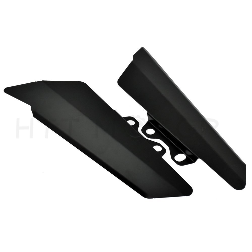 Smt-aluminum Fairing Side Panel Cover Plate For Kawasaki Z900 2017 Matt Black B07b4rmm2k