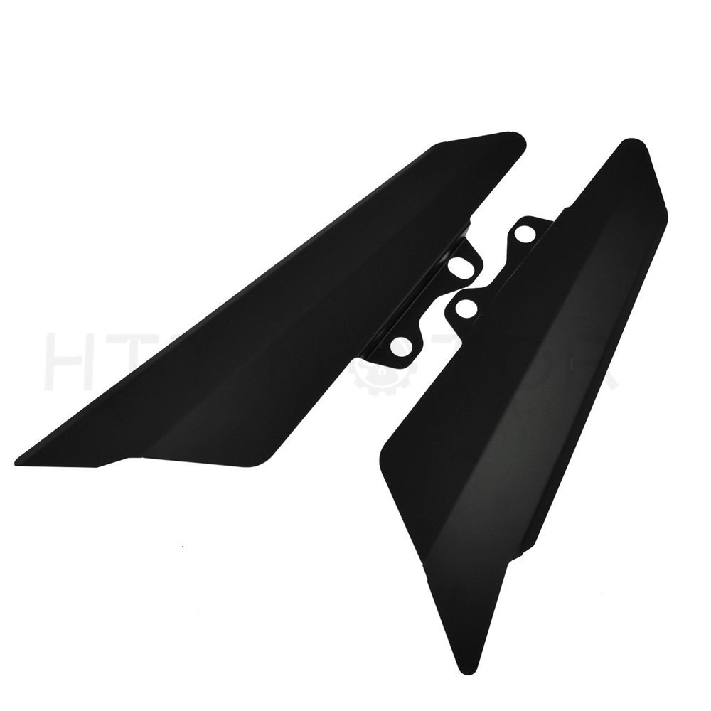 Smt-aluminum Fairing Side Panel Cover Plate For Kawasaki Z900 2017 Matt Black B07b4rmm2k