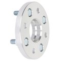Aintier 4 Lug Wheel Spacers 4x100 To With 12x1 5 54 1mm 15mm Silver Fit For 1995-1997 Tercel 2000-2005 Mr2 Spyder