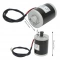 Speed Control Electric Gear Motor 24 Volt Wear Resistant Kit Stable Performance With Controller For Tricycles