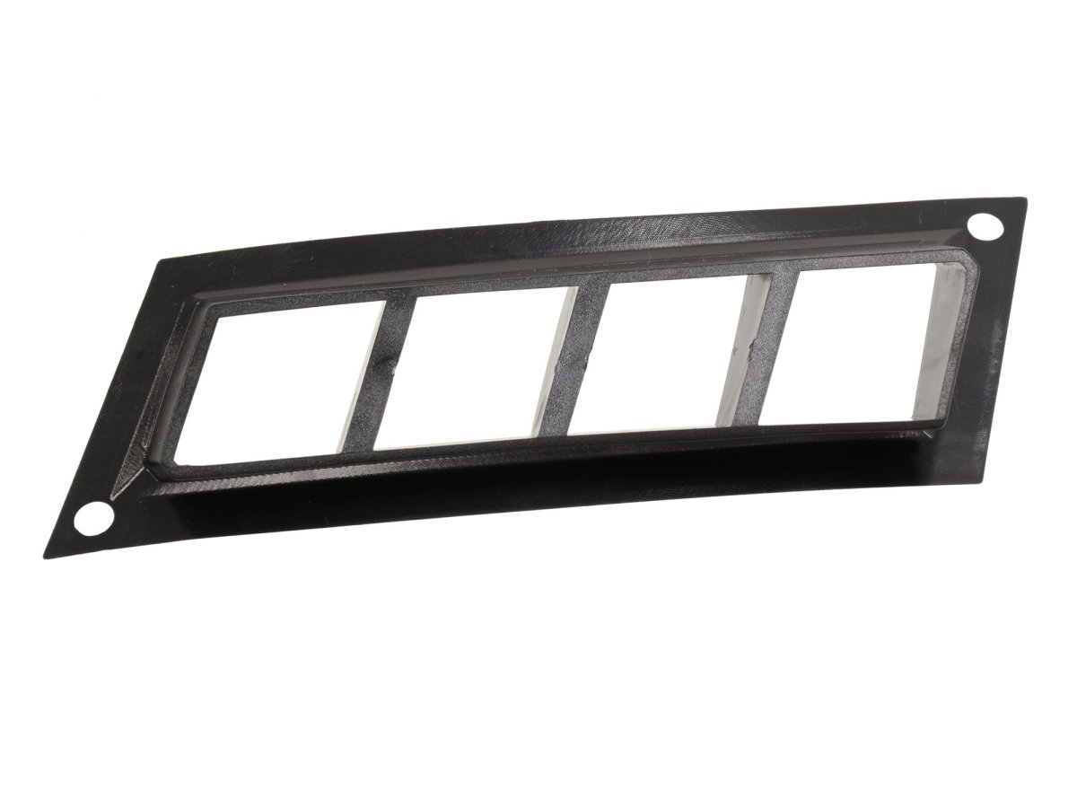 1974 1975 Corvette Rear Window Defroster Grille Plastic Bezel For Driver Side Interior Quarter Trim Panel Model 483067