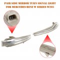 Topteng Pair Side Mirror Turn Signal Light A0999060143 A0999060243 For Benz C-class W205 2014-2021 S-class W222 C217 2014-2020