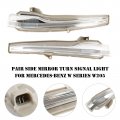 Topteng Pair Side Mirror Turn Signal Light A0999060143 A0999060243 For Benz C-class W205 2014-2021 S-class W222 C217 2014-2020