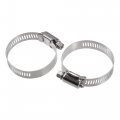 X Autohaux Od 1 5 38mm Length 3 76mm Aluminum Alloy Tube Intercooler Pipe Straight Air Intake With 4 Clamps Silver Tone For Car