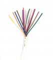 Custom Cable Connection 22 Awg 12 Conductor Stranded Shielded Plenum Cl3p White Jacket For Security Alarm Access Control Sound 