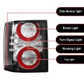 Led Tail Light Assembly Driver Left Side For Land Rover Range 2012 Ro2800106 Lr028516 Black Rear Lamp