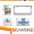 Makoroni Devon Rex Cat Pets Chrome Metal License Plate Frame Tag Holder L17