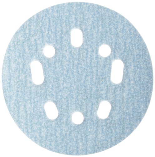 Norton 3x High Performance Hook And Sand Paper Discs With 5 8 Universal Vac Hole Ceramic Alumina Diameter Grit P150 Fine Pack