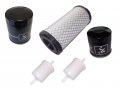 New Filter Kit Air Fuel Oil Hyd Compatible With Kubota Zd18 Zd21 Zd25 Zd28