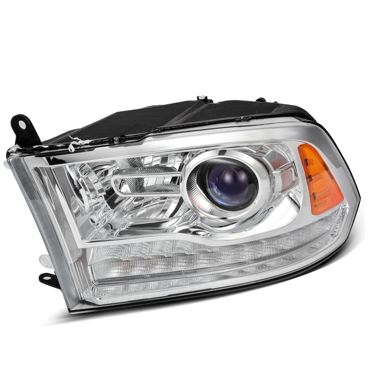 Left Headlight Assembly For Dodge Ram 1500 2500 3500 2016 2018 Chrome Housing Amber Reflector Front Exterior Lamp Ch2502290