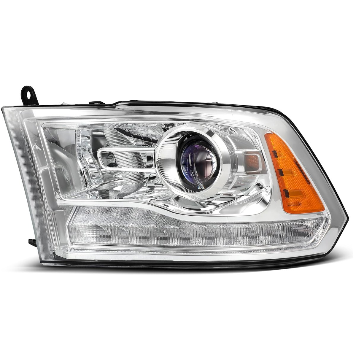 Left Headlight Assembly For Dodge Ram 1500 2500 3500 2016 2018 Chrome Housing Amber Reflector Front Exterior Lamp Ch2502290