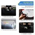 Red Ladybugs Windshield Sun Shade Blocks Uv Rays Visor Protector Accordion Folding Reflector Auto Sunshade For Car Truck Suv To