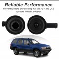 Pcv Ccv Vent Valve Elbows And Grommets Set For Jeep Grand Cherokee 4 0l 2000 2001 2002 2003 2004 Replace 53013360aa 53030497