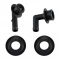 Pcv Ccv Vent Valve Elbows And Grommets Set For Jeep Grand Cherokee 4 0l 2000 2001 2002 2003 2004 Replace 53013360aa 53030497 