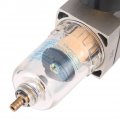 Mallofusa 1 4 Air Inlet Pressure Regulator With Water Trap Filter Control Gauge