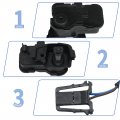 Hoypeyfiy Fuel Filler Door Lock Actuator 5c6810773 5c6810773a Replacement For Volkswagen Jetta 2011-2018 Passat 2012-2022