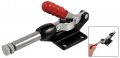 Uxcell 304e 42mm Plunger Strok Red Handle Push Pull Type Toggle Clamp 386kg 851 Lbs