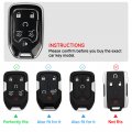 Gmc Yukon Key Fob Cover Case With Blingchain Soft Tpu 6 Buttons Key For Sierra Acadia Chevy Silverado Accessories